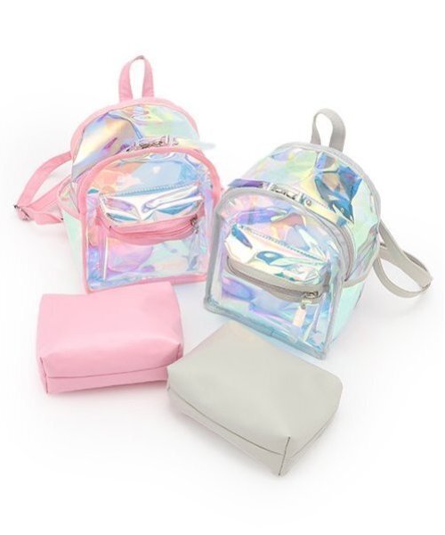 by LOVEiT(バイラビット)の「オーロラミニリュック(バックパック/リュック・キッズ・ピンク/カラフル・F)」の11枚目の写真