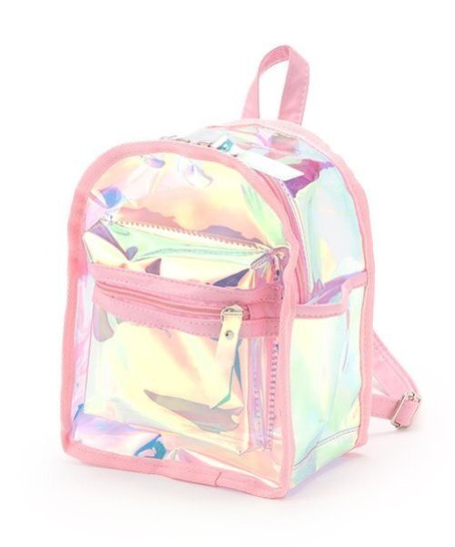 by LOVEiT(バイラビット)の「オーロラミニリュック(バックパック/リュック・キッズ・ピンク/カラフル・F)」の12枚目の写真
