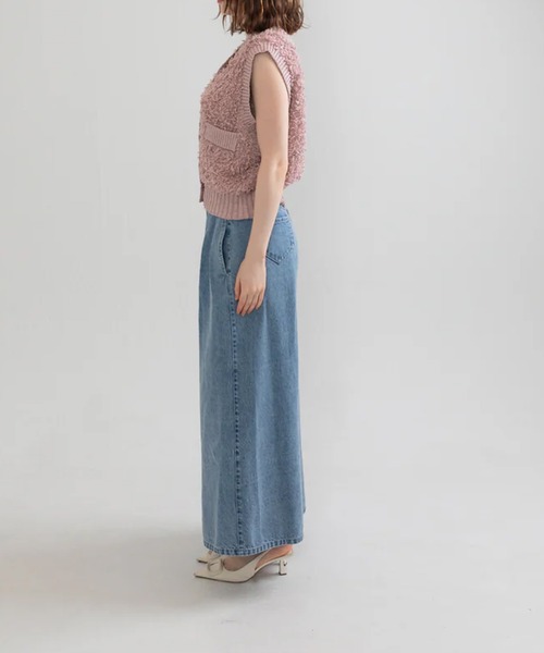 BEST SELLER】loop yarn knit gilet – RANCLIC