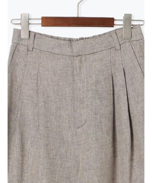 Te chichi（テチチ）の「ラメリネンミックスワイドパンツ（セットアップ可）《2025summer catalog item》（その他パンツ・レディース・ベージュ/ブラック・F）」の22枚目の写真