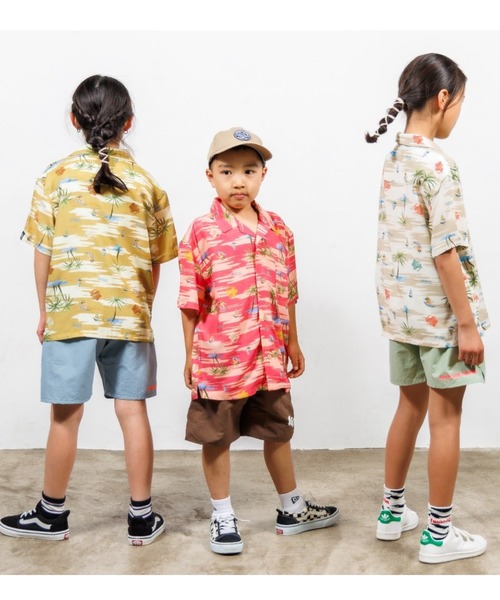 セール】RIVER SIDE CULTURE/RSC ORIGINAL ALOHA SHIRTS KIDS (M4