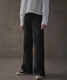 LUCY | LUCY/シルバープリントバギーフレアデニム(デニムパンツ)