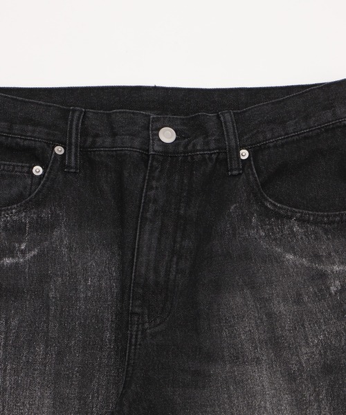 LUCY（ルーシー）の「LUCY/シルバープリントバギーフレアデニム（デニムパンツ・メンズ・ブラック系2/ライトインディゴブルー・MEDIUM/LARGE）」の16枚目の写真