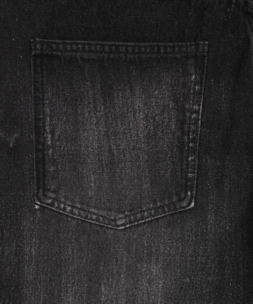 LUCY（ルーシー）の「LUCY/シルバープリントバギーフレアデニム（デニムパンツ・メンズ・ブラック系2/ライトインディゴブルー・MEDIUM/LARGE）」の19枚目の写真