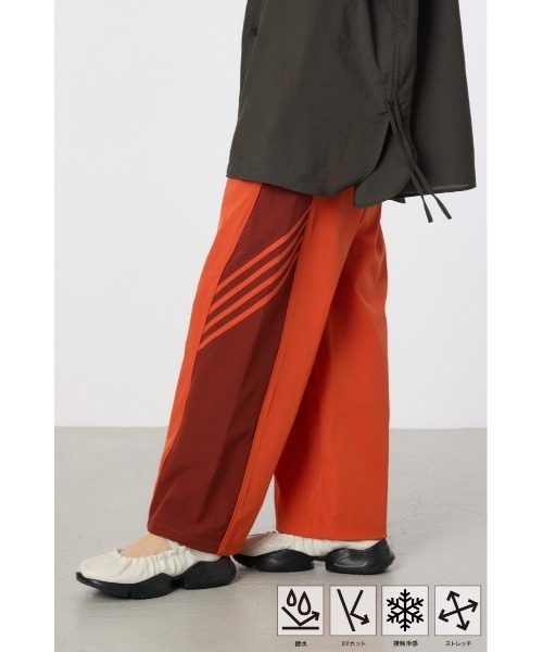 RODEO CROWNS WIDE BOWL（ロデオクラウンズワイドボウル）の「W/R Switching ラインパンツ（その他パンツ・レディース・ブラック/ライトグレー/カーキ/オレンジ・MEDIUM/LARGE）」の8枚目の写真