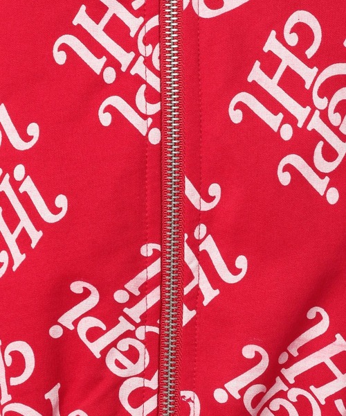 repipi armario（レピピ アルマリオ）の「【HOnOKAコラボ】ZIPパーカー【セットアップ着用可能】（パーカー・キッズ・ブラック/ピンク/レッド・MEDIUM/LARGE）」の18枚目の写真