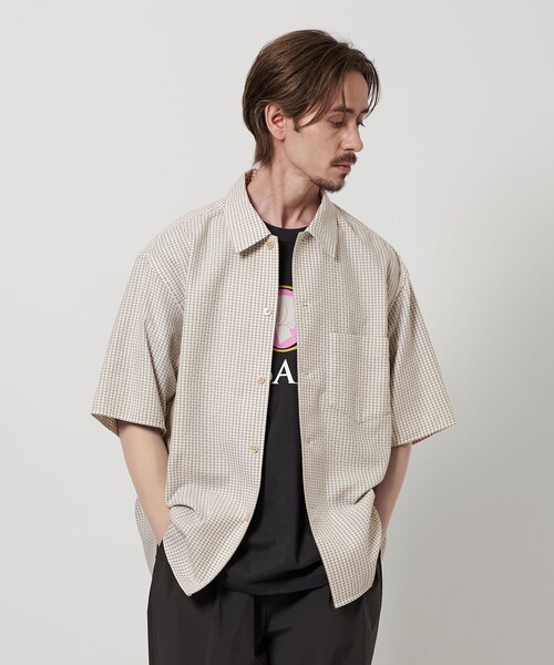 新品未使用　BEAUTY＆YOUTH UNITED ARROWS キューバシャツ BEAUTY&YOUTH UNITED ARROWS｜コットン クロップド シャツ