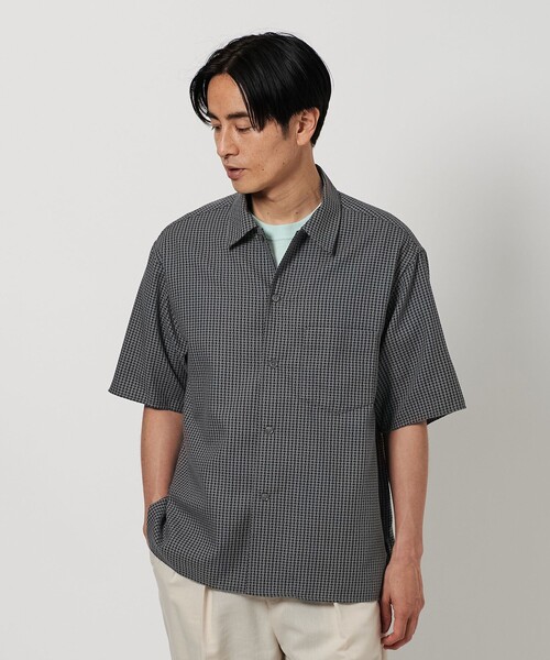 BEAUTY&YOUTH UNITED ARROWS - ciroiシャツ コクーン ドビー キャンプカラー グランデ シャツ（シャツ