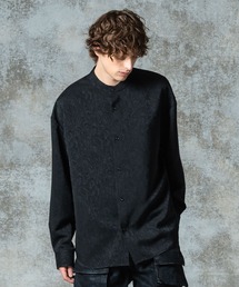 Glamour Stand Collar Shirt / グラマースタンドカラーシャツ