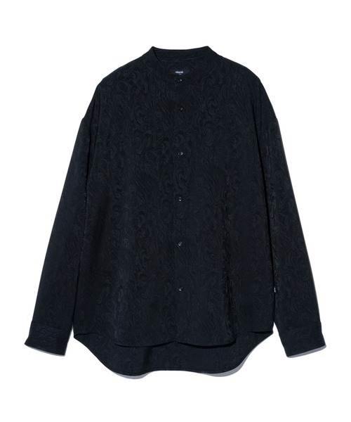 glamb(グラム)の「Glamour Stand Collar Shirt / グラマースタンドカラーシャツ(シャツ/ブラウス・メンズ・レッド/ブラック・S/M/L)」の3枚目の写真