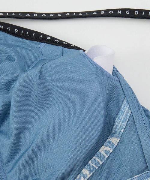 BILLABONG(ビラボン)の「【BILLABONG/ビラボン】25SS HIGH NECK BINDING BIKINI/水陸両用ペイズリー柄UVストレッチパイピングハイネックビキニ(水着)(水着・レディース・ブルー系その他/ブラック系その他・MEDIUM)」の18枚目の写真