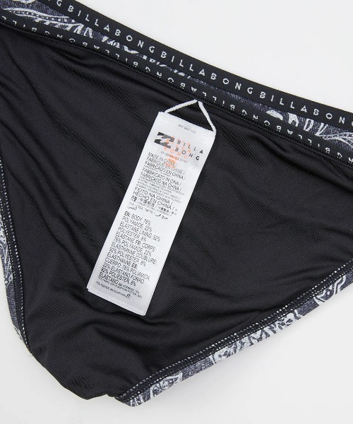 BILLABONG(ビラボン)の「【BILLABONG/ビラボン】25SS HIGH NECK BINDING BIKINI/水陸両用ペイズリー柄UVストレッチパイピングハイネックビキニ(水着)(水着・レディース・ブルー系その他/ブラック系その他・MEDIUM)」の9枚目の写真