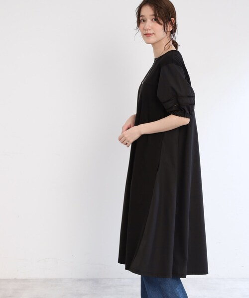 Reflect ワンピース　新品未使用　今すぐ使えるワンピースお値下げセール中 セール】【夏SALE／一枚で決まる◎／手洗い可】シアーストライプ