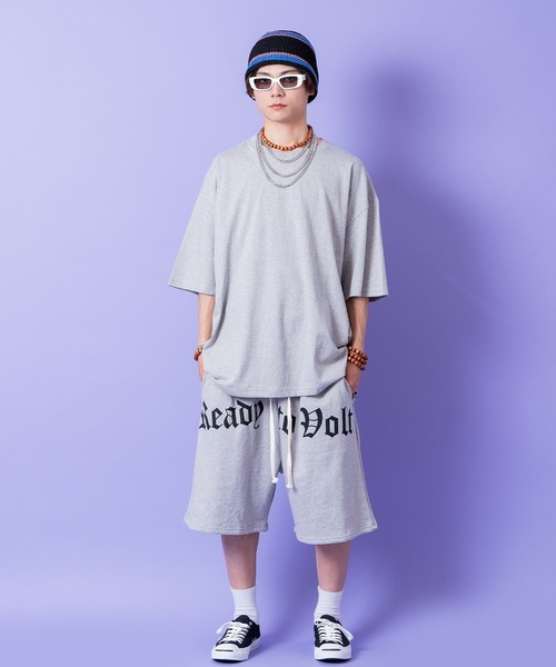 a.p.o.v.(エーピーオービー)の「a.p.o.v. クロスネックオーバーサイズTシャツ(Tシャツ/カットソー・メンズ・ベージュ/ブラック/グレー/ホワイト・ONESIZE)」の10枚目の写真