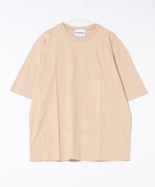 a.p.o.v.(エーピーオービー)の「a.p.o.v. クロスネックオーバーサイズTシャツ(Tシャツ/カットソー・メンズ・ベージュ/ブラック/グレー/ホワイト・ONESIZE)」の14枚目の写真