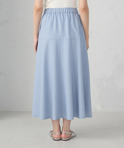 COMME CA ISM(コムサイズム)の「切り替えフレア スカート / セットアップ対応(スカート・レディース・グレー/サックスブルー・FREE)」の18枚目の写真
