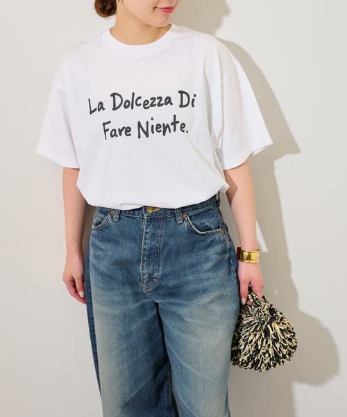 JOURNAL STANDARD relume(ジャーナルスタンダード レリューム)の「コットンペイントロゴTEE(Tシャツ/カットソー・レディース・チャコールグレー/ホワイト・FREE)」の17枚目の写真