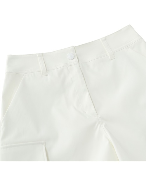 WAAC(ワック)の「WOMEN スパンライクカーゴショートパンツ(その他パンツ・レディース・ホワイト・24/26/27)」の3枚目の写真