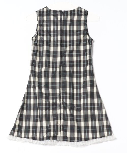 urge：（アージコロン ）の「【URGE：】チェック柄　フリル ミニ丈 ワンピース（ワンピース・レディース・ネイビー・SMALL/MEDIUM/LARGE/X-LARGE）」の2枚目の写真