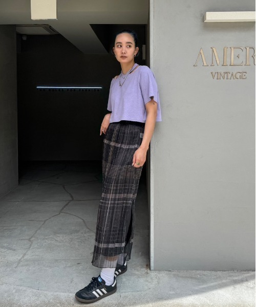 ꧁新 品꧂⚛️ AMERI アメリ デザインカットソー セール】MEDI ASYMMETRY LAYERED TOP（Tシャツ/カットソー