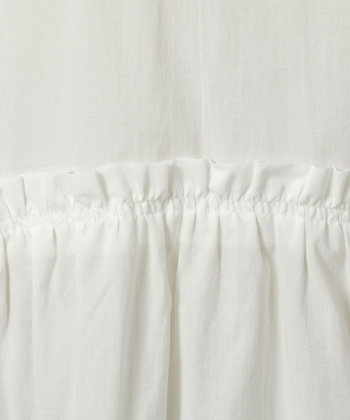 LAKOLE（ラコレ）の「2WAYティアードチュニック / 499371（チュニック・レディース・ブラック/ベージュ/レッド/ブラウン/ホワイト・FREE）」の21枚目の写真