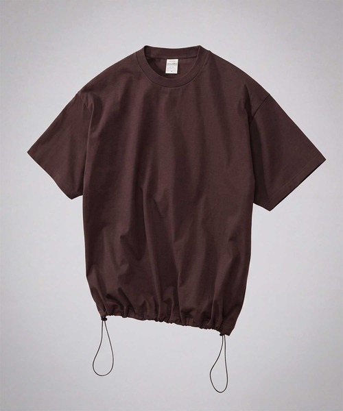 United Athle(ユナイテッドアスレ)の「【United Athle】6.5オンス リラックスフィット 裾ドローコードTシャツ 1110(Tシャツ/カットソー・メンズ・ブラック/アイボリー/スミクロ/ホワイト/ダークブラウン/ネイビー・M/L/XL)」の5枚目の写真
