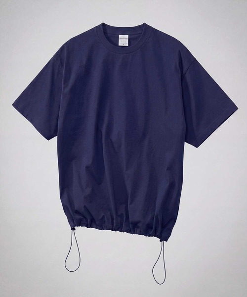 United Athle(ユナイテッドアスレ)の「【United Athle】6.5オンス リラックスフィット 裾ドローコードTシャツ 1110(Tシャツ/カットソー・メンズ・ブラック/アイボリー/スミクロ/ホワイト/ダークブラウン/ネイビー・M/L/XL)」の6枚目の写真