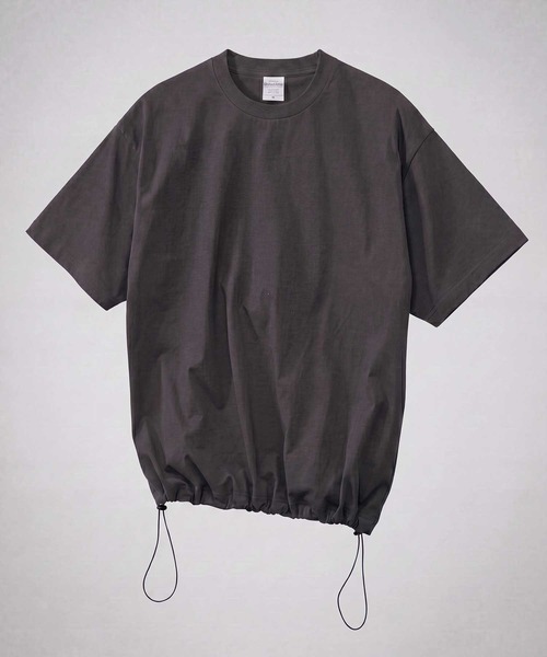 United Athle(ユナイテッドアスレ)の「【United Athle】6.5オンス リラックスフィット 裾ドローコードTシャツ 1110(Tシャツ/カットソー・メンズ・ブラック/アイボリー/スミクロ/ホワイト/ダークブラウン/ネイビー・M/L/XL)」の4枚目の写真