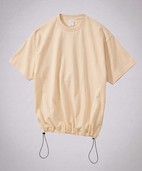United Athle(ユナイテッドアスレ)の「【United Athle】6.5オンス リラックスフィット 裾ドローコードTシャツ 1110(Tシャツ/カットソー・メンズ・ブラック/アイボリー/スミクロ/ホワイト/ダークブラウン/ネイビー・M/L/XL)」の3枚目の写真