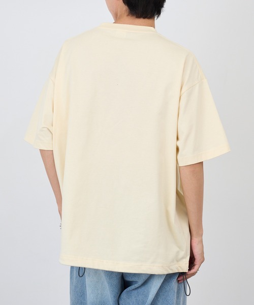 United Athle(ユナイテッドアスレ)の「【United Athle】6.5オンス リラックスフィット 裾ドローコードTシャツ 1110(Tシャツ/カットソー・メンズ・ブラック/アイボリー/スミクロ/ホワイト/ダークブラウン/ネイビー・M/L/XL)」の15枚目の写真