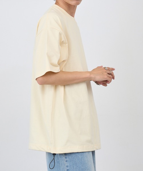 United Athle(ユナイテッドアスレ)の「【United Athle】6.5オンス リラックスフィット 裾ドローコードTシャツ 1110(Tシャツ/カットソー・メンズ・ブラック/アイボリー/スミクロ/ホワイト/ダークブラウン/ネイビー・M/L/XL)」の14枚目の写真