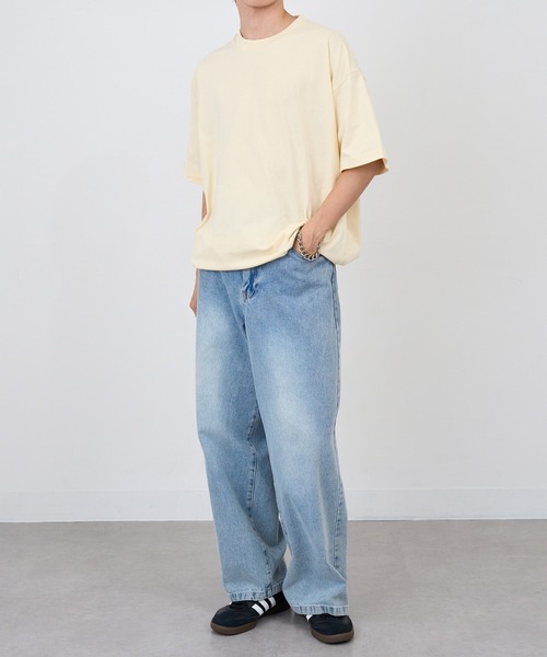 United Athle(ユナイテッドアスレ)の「【United Athle】6.5オンス リラックスフィット 裾ドローコードTシャツ 1110(Tシャツ/カットソー・メンズ・ブラック/アイボリー/スミクロ/ホワイト/ダークブラウン/ネイビー・M/L/XL)」の17枚目の写真