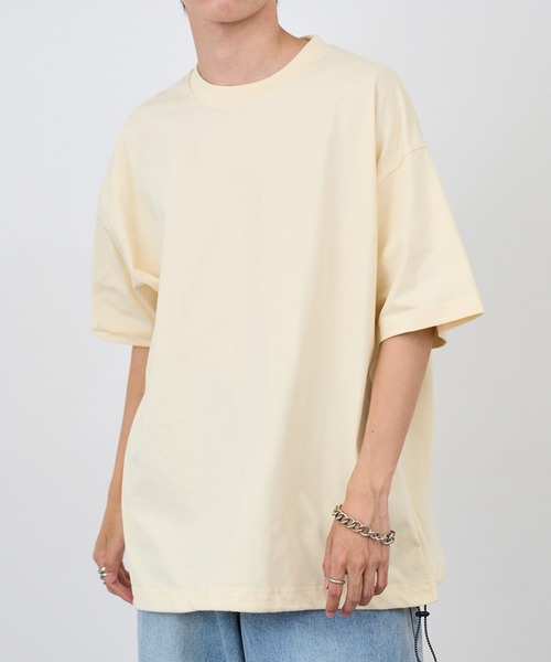 United Athle(ユナイテッドアスレ)の「【United Athle】6.5オンス リラックスフィット 裾ドローコードTシャツ 1110(Tシャツ/カットソー・メンズ・ブラック/アイボリー/スミクロ/ホワイト/ダークブラウン/ネイビー・M/L/XL)」の12枚目の写真