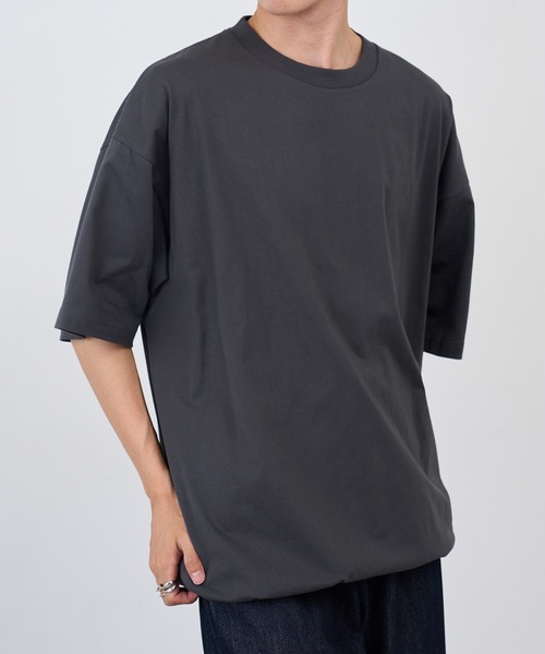 United Athle(ユナイテッドアスレ)の「【United Athle】6.5オンス リラックスフィット 裾ドローコードTシャツ 1110(Tシャツ/カットソー・メンズ・ブラック/アイボリー/スミクロ/ホワイト/ダークブラウン/ネイビー・M/L/XL)」の18枚目の写真