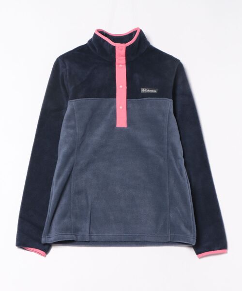 Columbia（コロンビア）の「【Columbia】BENTON SPRINGS HALF SNAP PULLOVER 1860991（その他トップス・レディース・ピンク系その他2/ピンク系1/ラベンダー/ネイビー/ダークインディゴブルー/マルチ/アイボリー/グレー・L/M/S/XS）」の3枚目の写真