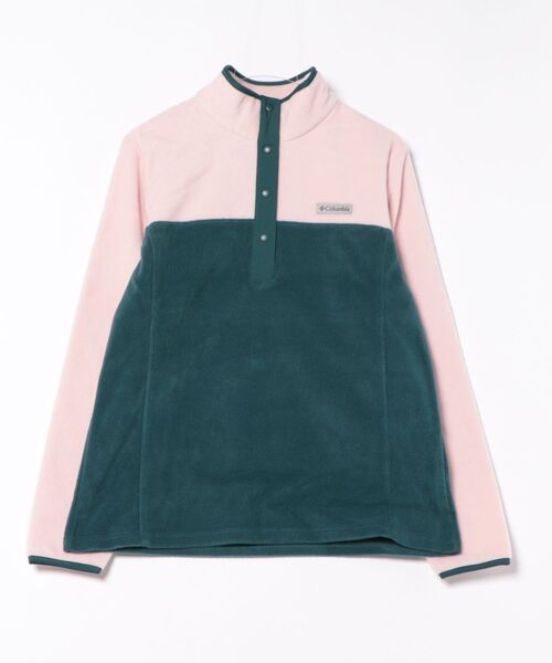 Columbia（コロンビア）の「【Columbia】BENTON SPRINGS HALF SNAP PULLOVER 1860991（その他トップス・レディース・ピンク系その他2/ピンク系1/ラベンダー/ネイビー/ダークインディゴブルー/マルチ/アイボリー/グレー・L/M/S/XS）」の4枚目の写真