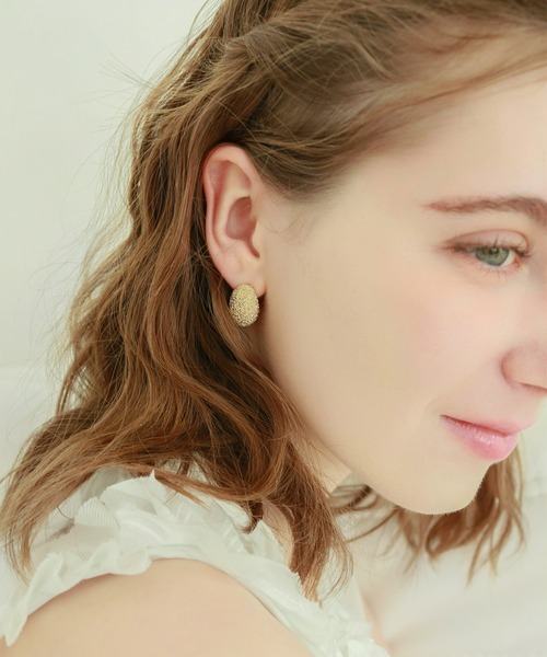 mic by Olu.（ミックバイオルドット）の「＜ ZOZOTOWN限定 ＞ムーンピアス（ピアス（両耳用）・レディース・シルバー/ゴールド・FREE）」の5枚目の写真