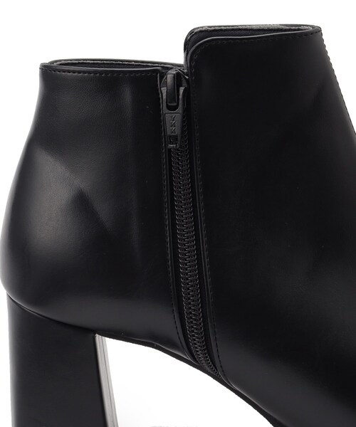 ESPERANZA(エスペランサ)の「【晴雨兼用】ブロックヒールショートブーツ(ブーツ・レディース・ブラック・M/S/LL/L)」の11枚目の写真