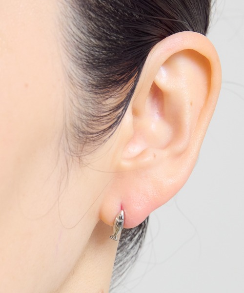 gargle ガーグル：アニマルシリーズ 親子ペンギン ピアス（ピアス（両