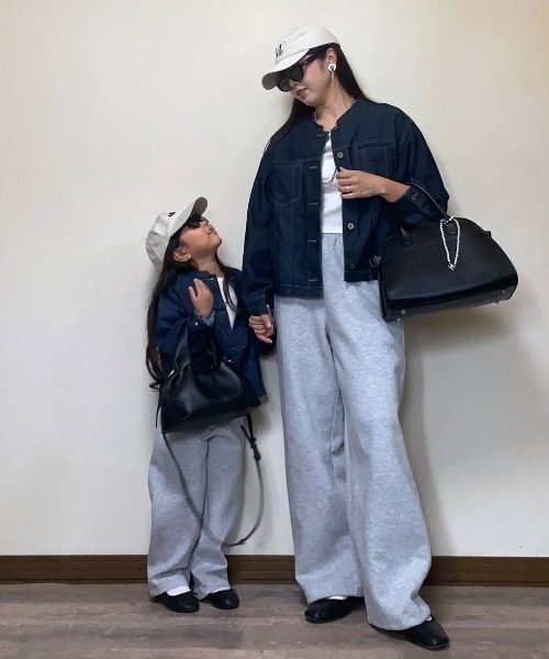 ikka(イッカ)の「【芸能人着用】メッシュデニムブルゾン【親子コーデ】(ブルゾン・レディース・ブルー/ネイビー・M/L/S)」の19枚目の写真