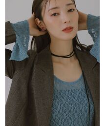 LagunaMoon   トップス LAGUNAMOON tシャツ 2WAYストレッチレーストップス 秋服