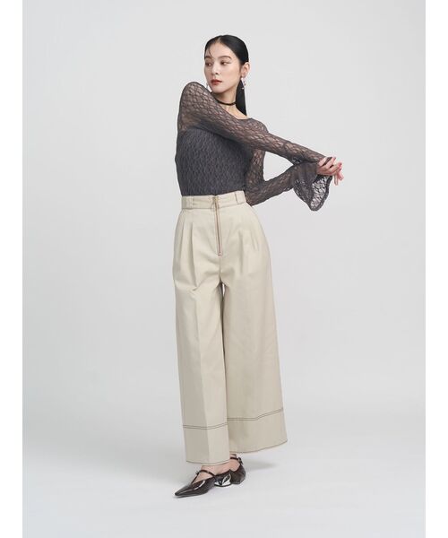 LagunaMoon - LAGUNAMOON ✴︎ ラグナムーン   レース トップス 2WAYストレッチレーストップス（Tシャツ/カットソー