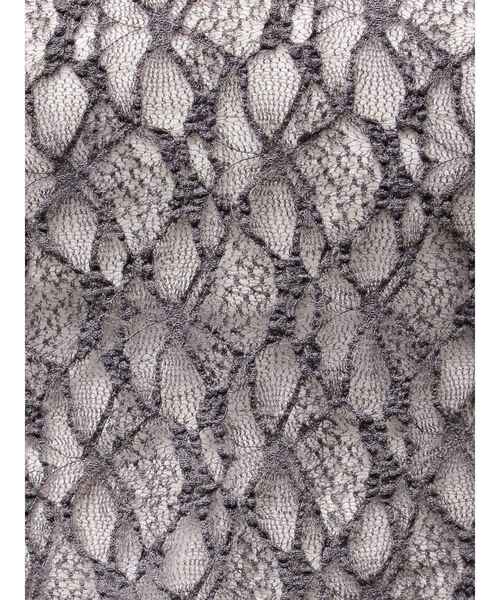 LAGUNAMOON（ラグナムーン）の「2WAYストレッチレーストップス（シャツ/ブラウス・レディース・ブラック/アイボリー/チャコールグレー/ブルー・FREE）」の19枚目の写真