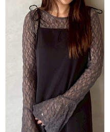 LAGUNAMOON | 2WAYストレッチレーストップス(シャツ/ブラウス)