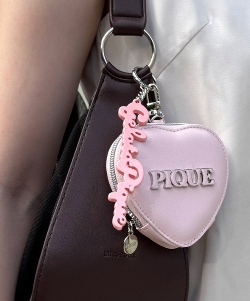 gelato pique（ジェラートピケ）の「ロゴチャーム（チャーム・レディース・オフホワイト/ミント/ピンク/ブルー・F）」の11枚目の写真