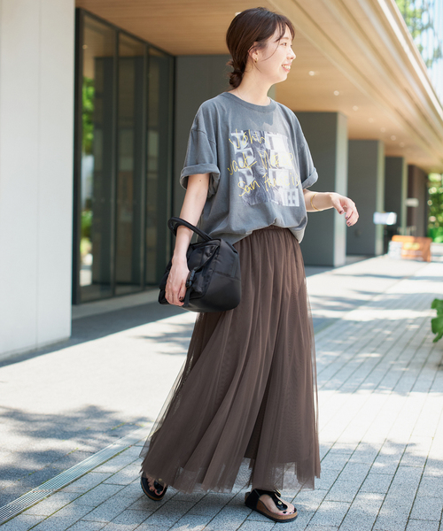 Spick & Span（スピックアンドスパン）の「《追加》チュールスカート