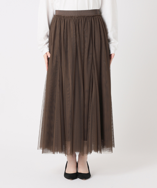 Spick & Span（スピックアンドスパン）の「《追加》チュールスカート
