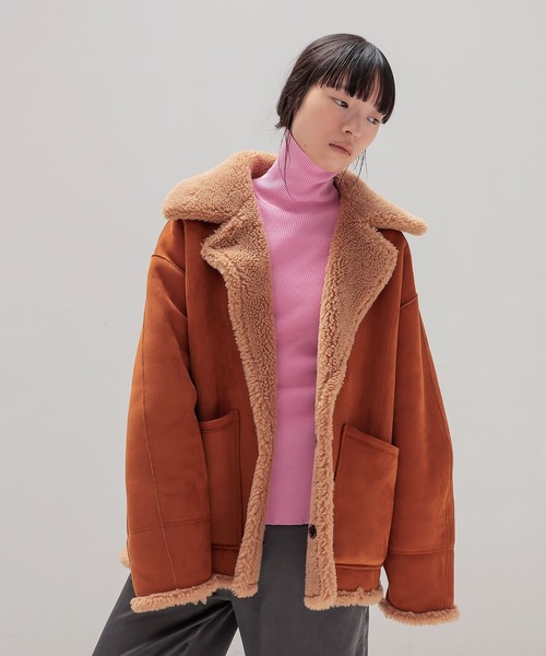 VENIT / REVERSIBLE BOA JK(リバーシブルボアジャケット VEJ-5544-B