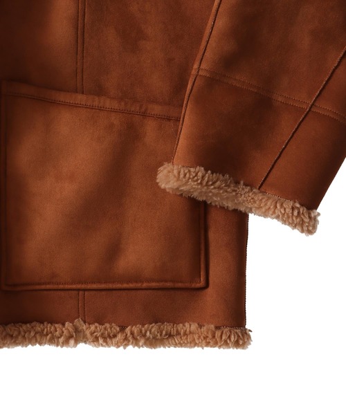 venit(ヴェニット)の「VENIT / REVERSIBLE BOA JK(リバーシブルボアジャケット VEJ-5544-B)(その他アウター・レディース・ブラウン・38)」の7枚目の写真