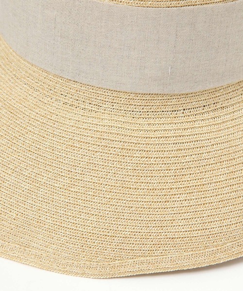 studio CLIP（スタディオクリップ）の「【抗菌防臭】ブレード日除けハット（ハット・レディース・ブラック/ベージュ・FREE）」の9枚目の写真